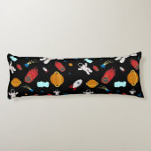 Kind Buitenruimte en astronaut patroon Lichaamskussen (Achterkant)