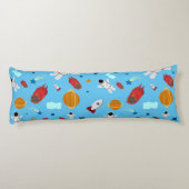 Kind Buitenruimte en astronaut patroon Lichaamskussen (Achterkant)