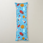 Kind Buitenruimte en astronaut patroon Lichaamskussen (Achterkant (Verticaal))