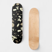 Kind Buitenruimte en astronaut patroon Persoonlijk Skateboard (Voorkant)