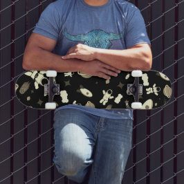 Kind Buitenruimte en astronaut patroon Persoonlijk Skateboard