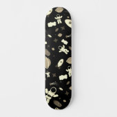Kind Buitenruimte en astronaut patroon Persoonlijk Skateboard (Voorkant)