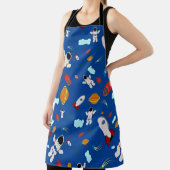 Kind Buitenruimte en astronaut patroon Schort (Insitu)