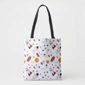Kind Buitenruimte en astronaut patroon Tote Bag (Voorkant)