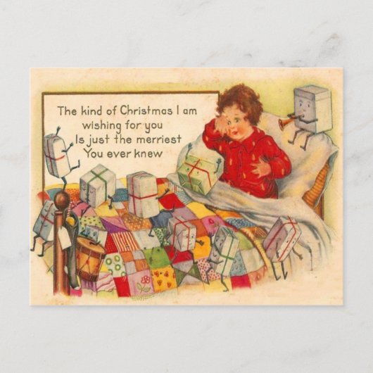 Kind & Cadeaus Briefkaart (Voorkant)