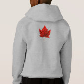 Kind Canada Flag Hoodie Maple Leaf Kind Hoodie (Achterkant)