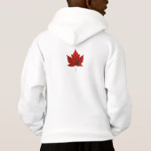 Kind Canada Flag Hoodie Maple Leaf Kind Hoodie (Achterkant)