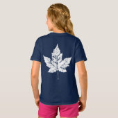 Kind Canada Hoodie Canada Souvenir Kind Shirten T-shirt (Achterkant volledig)