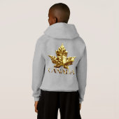 Kind Canada Hoodie Gold Medal Canada Hoodie (Achterkant volledig)