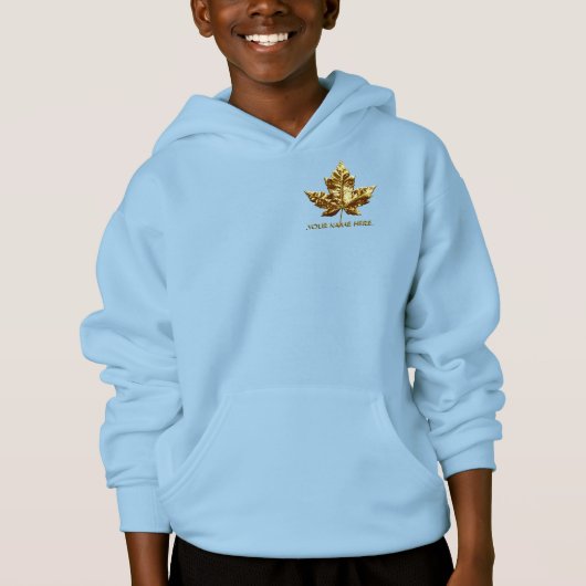 Kind Canada Hoodie Gold Medal Canada Hoodie (Voorkant)