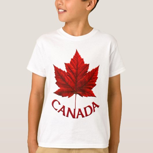 Kind Canada Shirt Canada Souvenir Kind Shirt (Voorkant)