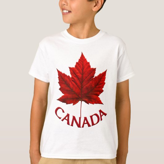 Kind Canada Shirt Custom Team Canada Kind Shirt (Voorkant)