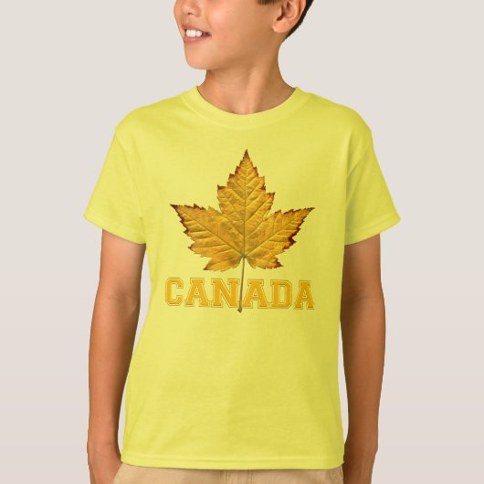 Kind Canada T-shirt Canada Canada Souvenir Shirt (Voorkant)