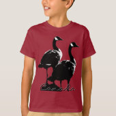 Kind Canada T-shirt Canada Goose Kind Souvenir (Voorkant)