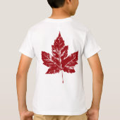 Kind Canada T-shirt Canada Shirt Souvenir Kind (Achterkant)