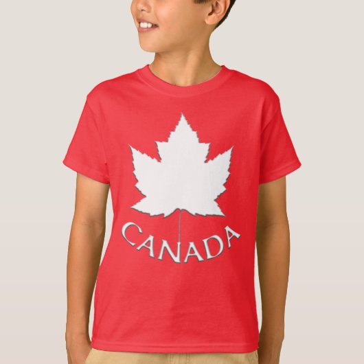 Kind Canada T-Shirt Organic Canada Shirt (Voorkant)