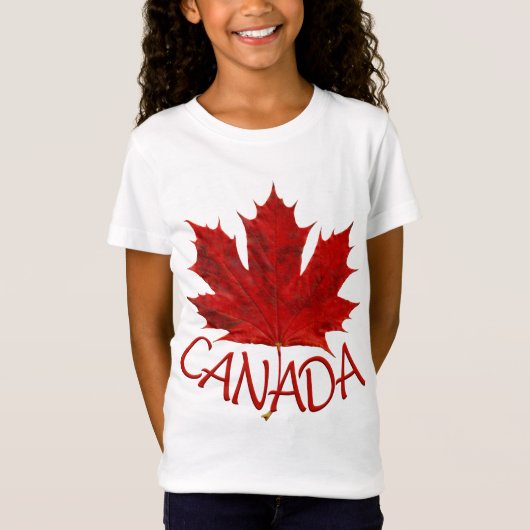 Kind Canada Vlag Baseball Jersey Souvenir Shirt (Voorkant)
