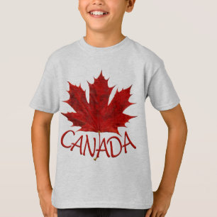 Kind Canada Vlag overhemd Maple Leaf Kind Shir T-shirt
