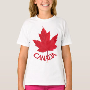 Kind Canada Vlag overhemd Maple Leaf Kind Shir T-shirt