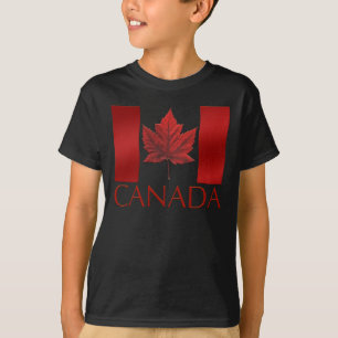Kind Canada Vlag T-shirt Maple Leaf Kind T-Shirt