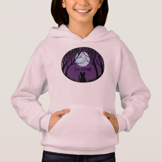 Kind Cat Lover Hoodie Fat Cat Kind (Voorkant)