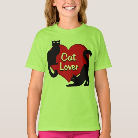 Kind Cat Lover Shirt Cat Lover Kind Shirten (Voorkant)