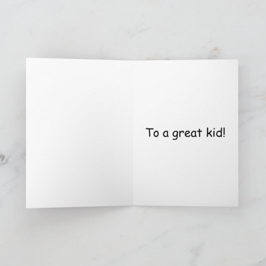 Kind cavia Valentijn Kaart (Binnen)