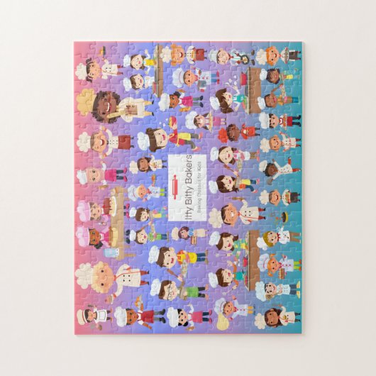 Kind Chefs Puzzel Legpuzzel (Verticaal)