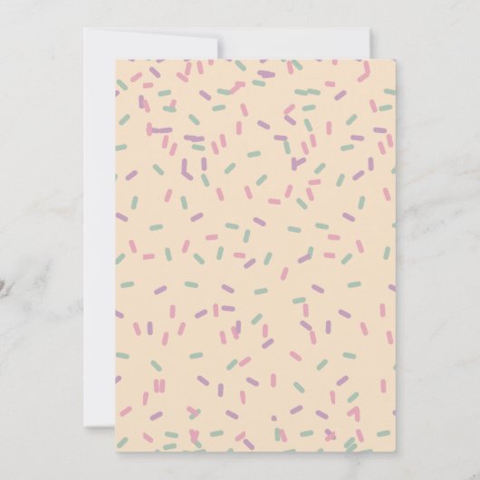 Kind Chocolade Lollipop Sweet Tweede verjaardag Kaart (Achterkant)