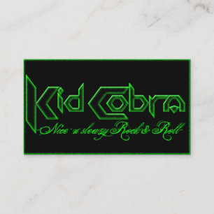 Kind Cobra Visitekaartje