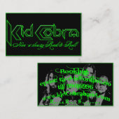 Kind Cobra Visitekaartje (Voorkant / Achterkant)