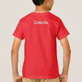Kind Cool Canada T-shirt Retro Souvenir (Achterkant)