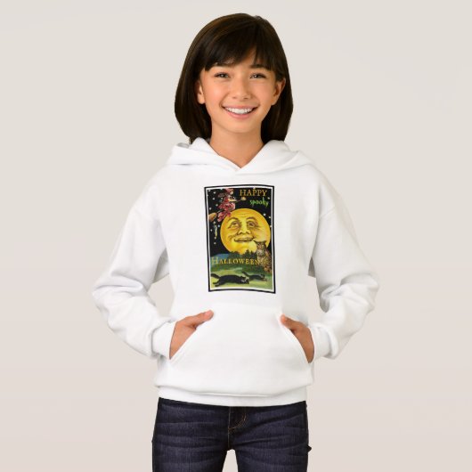 Kind Cool Halloween Moon Witchen (Voorkant volledig)