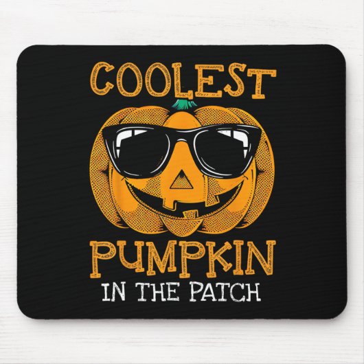 Kind coolste pompoen in de patch peuter Kinder jon Muismat (Voorkant)