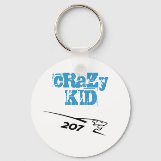 kind cRaZy Sleutelhanger (Voorkant)