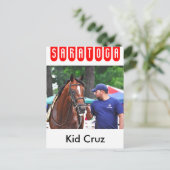 Kind Cruz in Saratoga Briefkaart (Staand voorkant)
