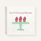  Kind Cupcake Recipe Book Notitieboek (Voorkant)