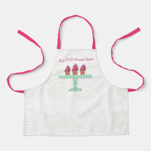  Kind Cupcake Shop Apron Schort