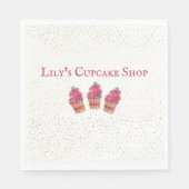  Kind Cupcake-winkel Servet (Voorkant)