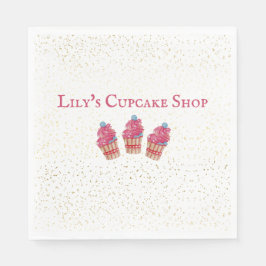  Kind Cupcake-winkel Servet