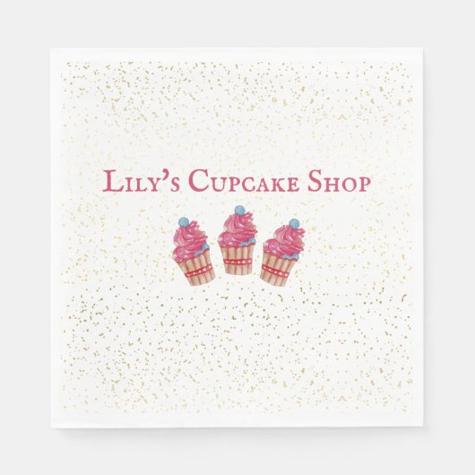  Kind Cupcake-winkel Servet (Voorkant)