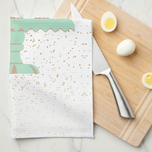  Kind Cupcake-winkel Theedoek (Quarter Fold)