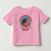 Kind Custom Kindergarten Afstuderen T-Shirt (Voorkant)