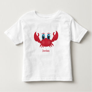 Kind Cute Happy Crab Kinder Shirts