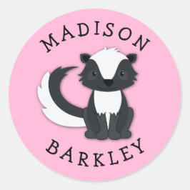 Kind Cute Woodland Envelope Seal Sticker