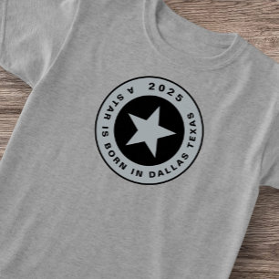 Kind Dallas Texas Star Born Sportcollectief Fit T-shirt