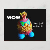 Kind dank u... multiple choice briefkaart (Voorkant)