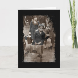 Kind dat een Geschikt koffer buigt Kaart