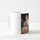 Kind dat een kroon vlecht, Bouguereau Koffiemok (Voorkant links)
