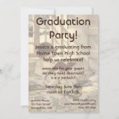  Kind dat een Uitnodiging van het Afstuderen van h (Achterkant)